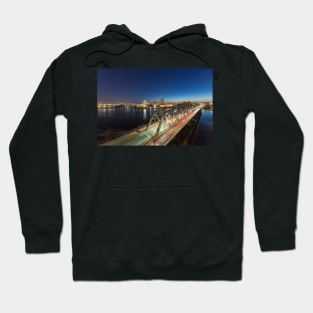 Alexandra Bridge over the Ottawa river Hoodie